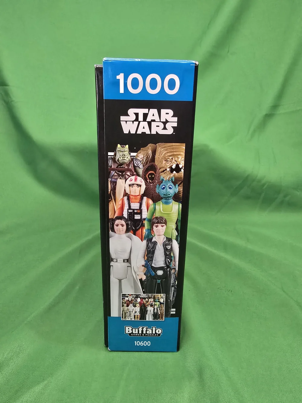 Star Wars Vintage Action Figures 1000 Piece Puzzle Buffalo Games 10600 Disney